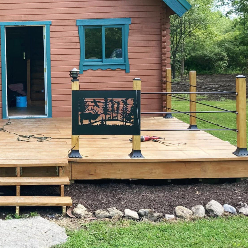 Elk Metal railing Panel