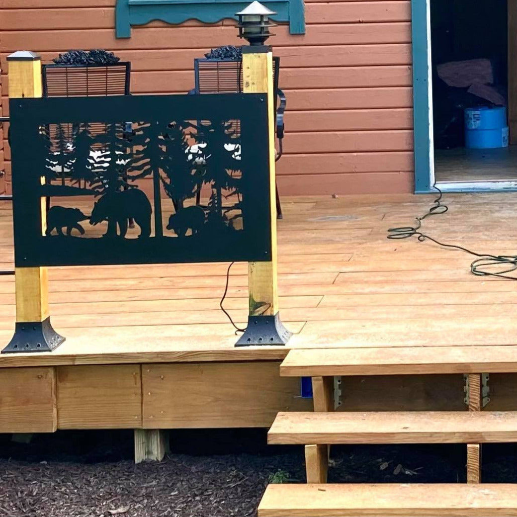 Decorative Deck Railing Inserts | Shelly Lighting