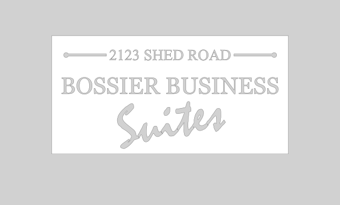 Custom Sign for Bossier Business Suites