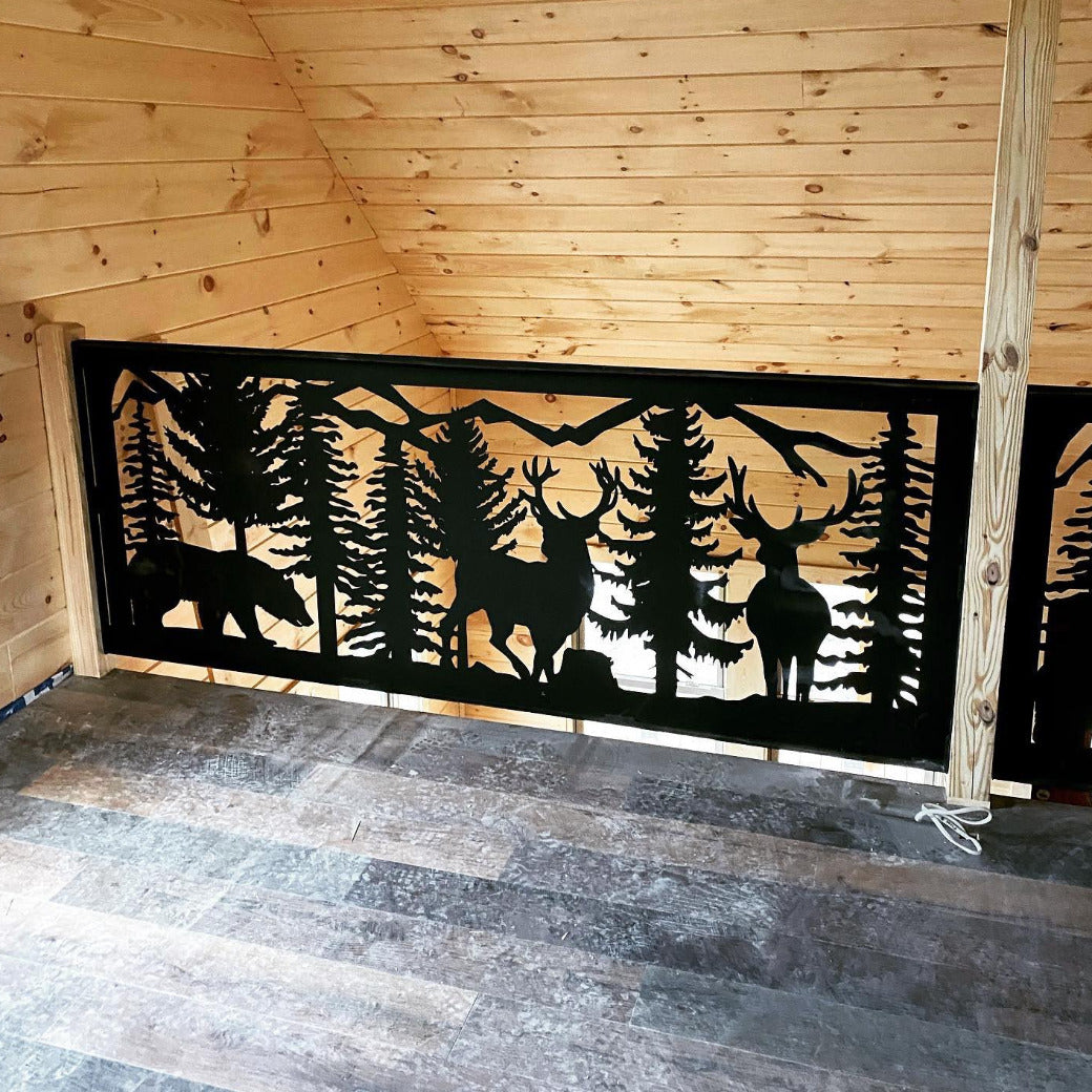 Decorative Deck Railing Inserts | Shelly Lighting