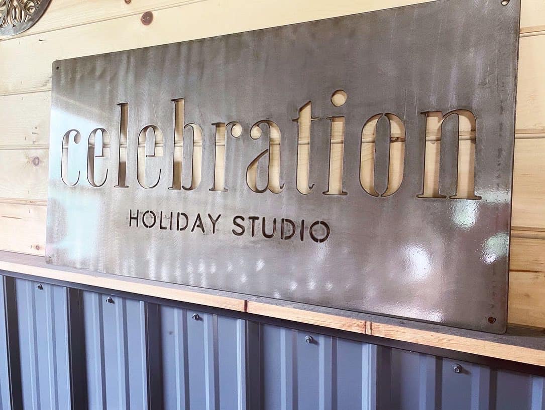 Custom Steel Business Sign | Personalized Logo Signage - American ...
