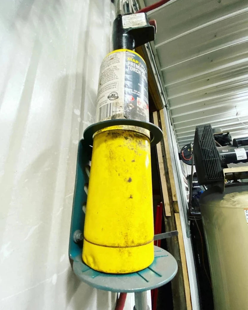 Propane Torch Bottle Holder, Metal Map Gas Holder - American ...