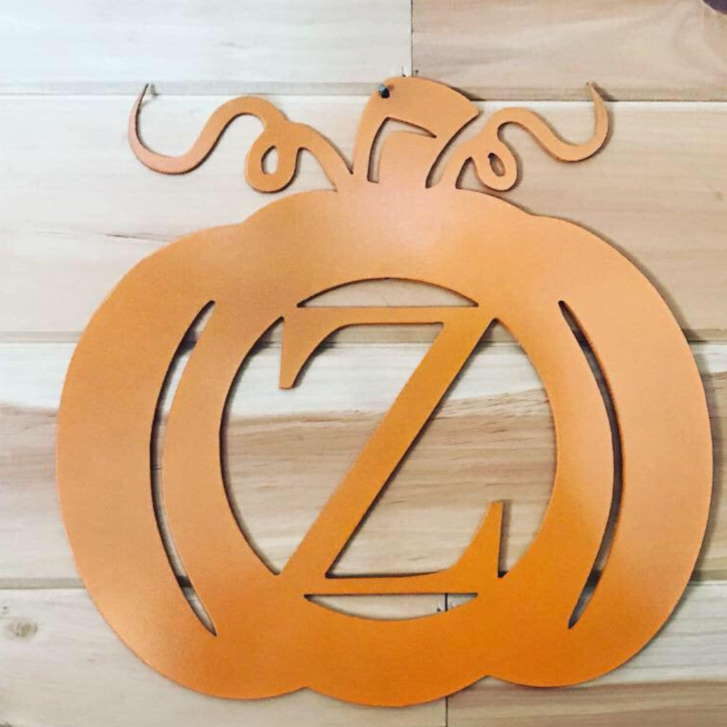 Pumpkin Monogram