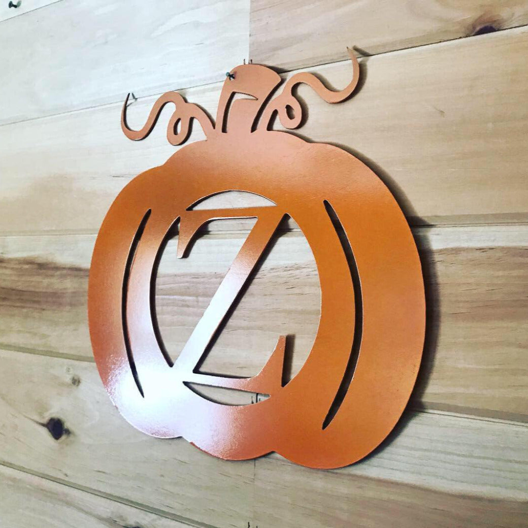 Pumpkin Monogram