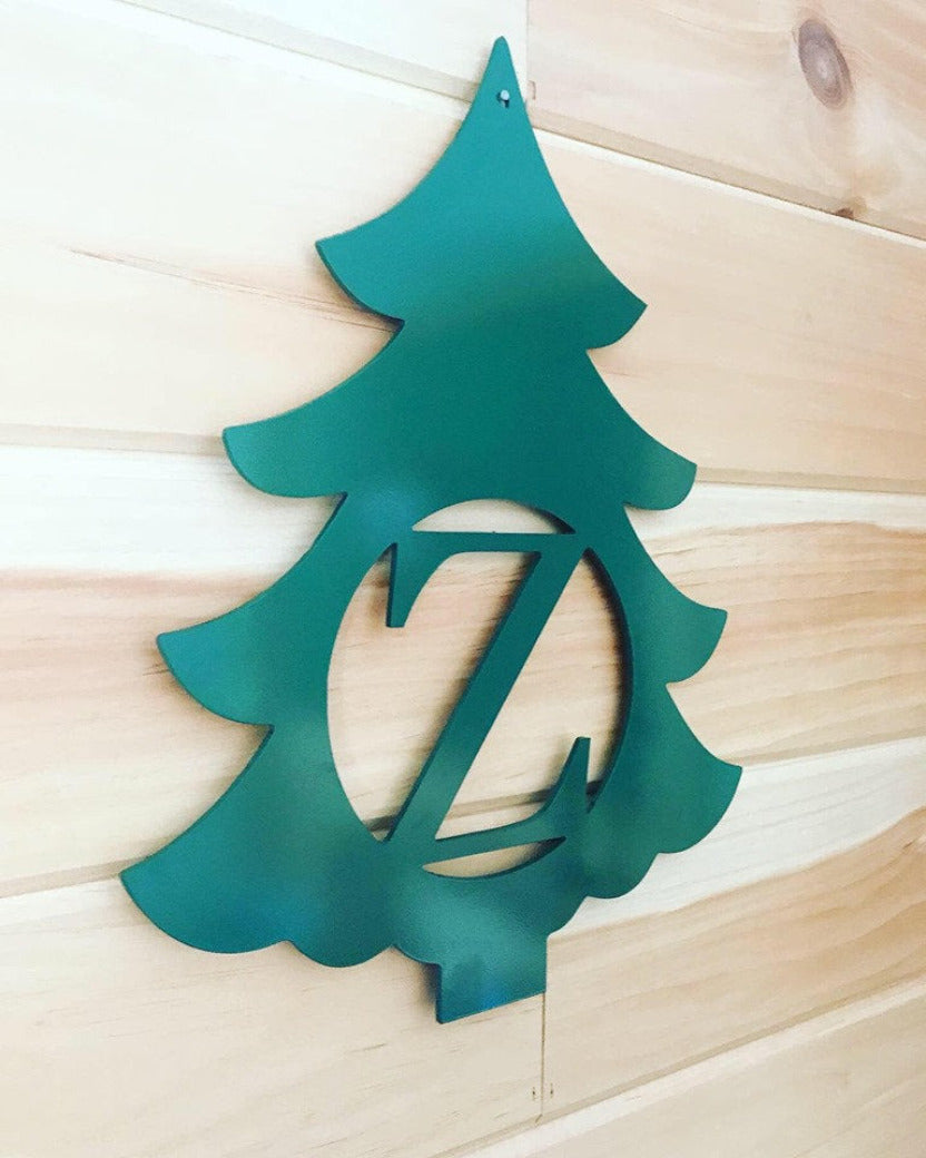 Monogrammed Christmas Tree