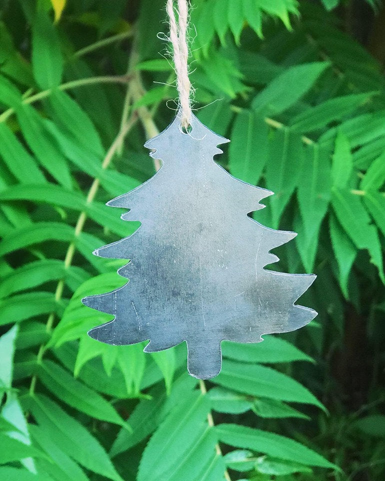Metal Christmas Tree Ornament