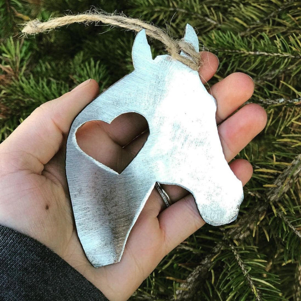 Metal Horse Ornament