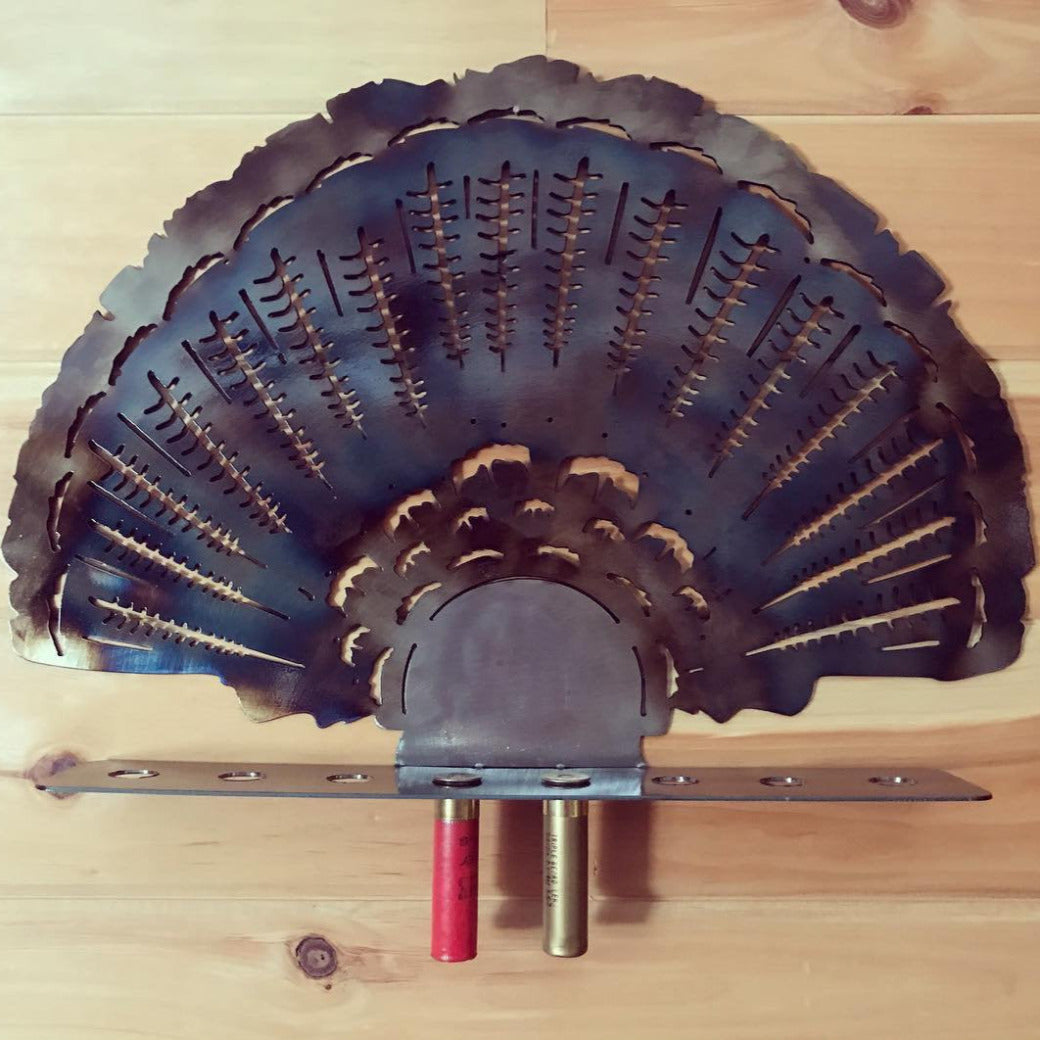 Turkey Fan Trophy Display
