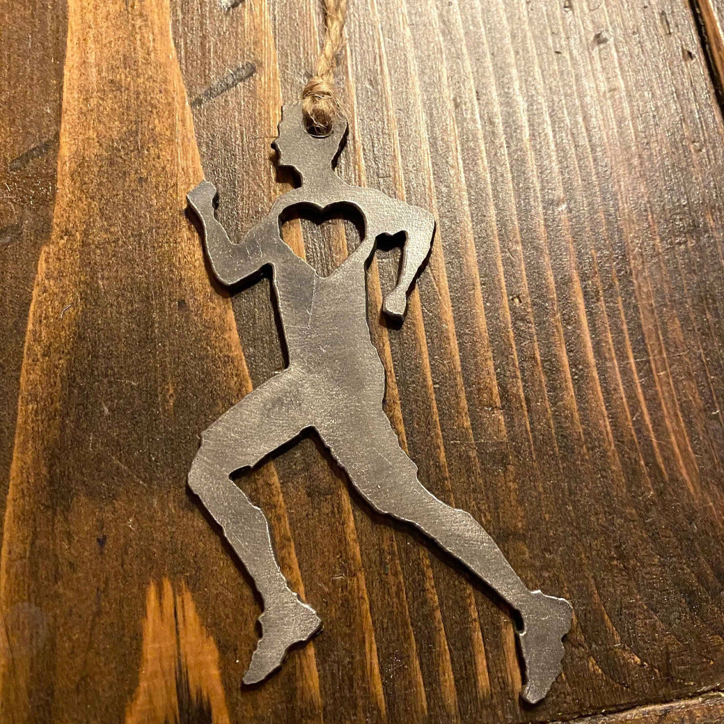 Runner Man Ornament