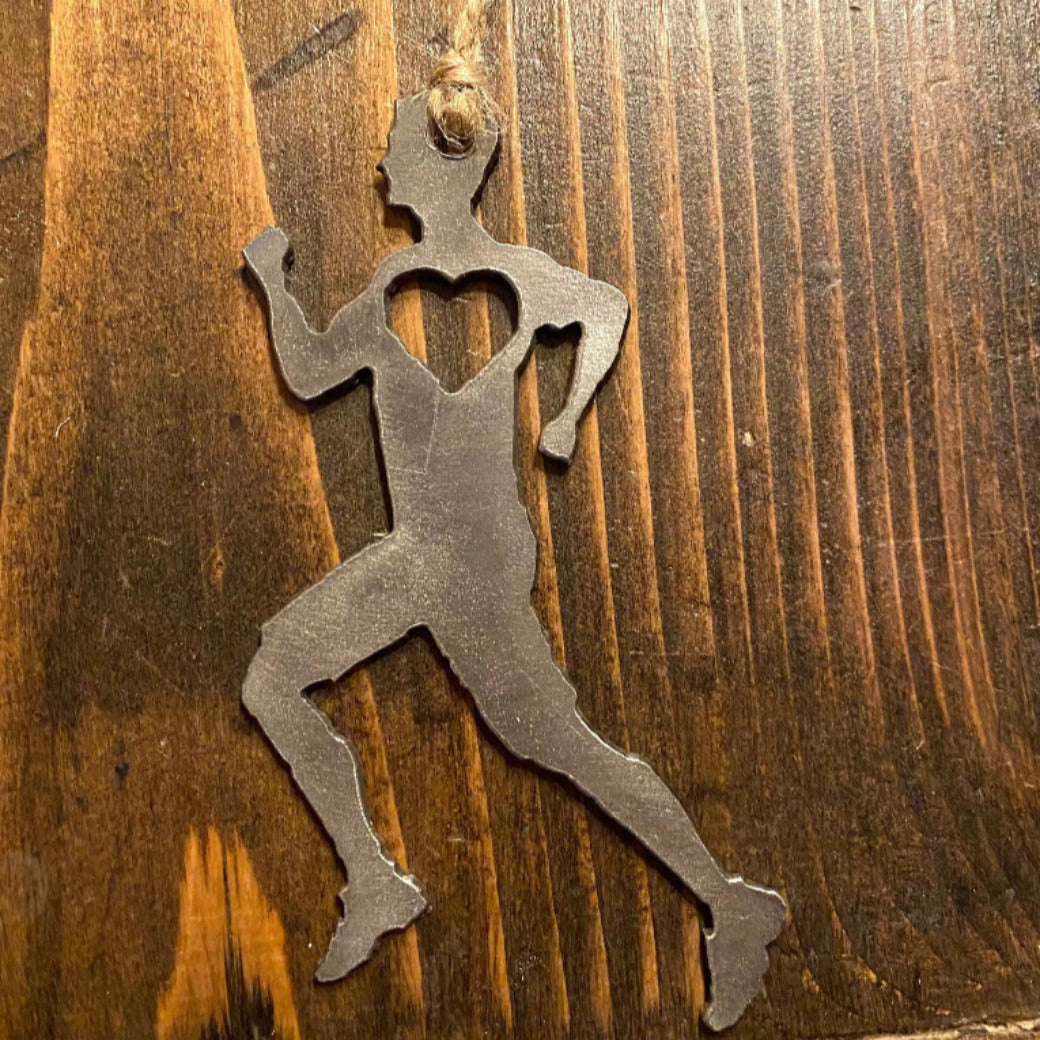 Runner Man Ornament