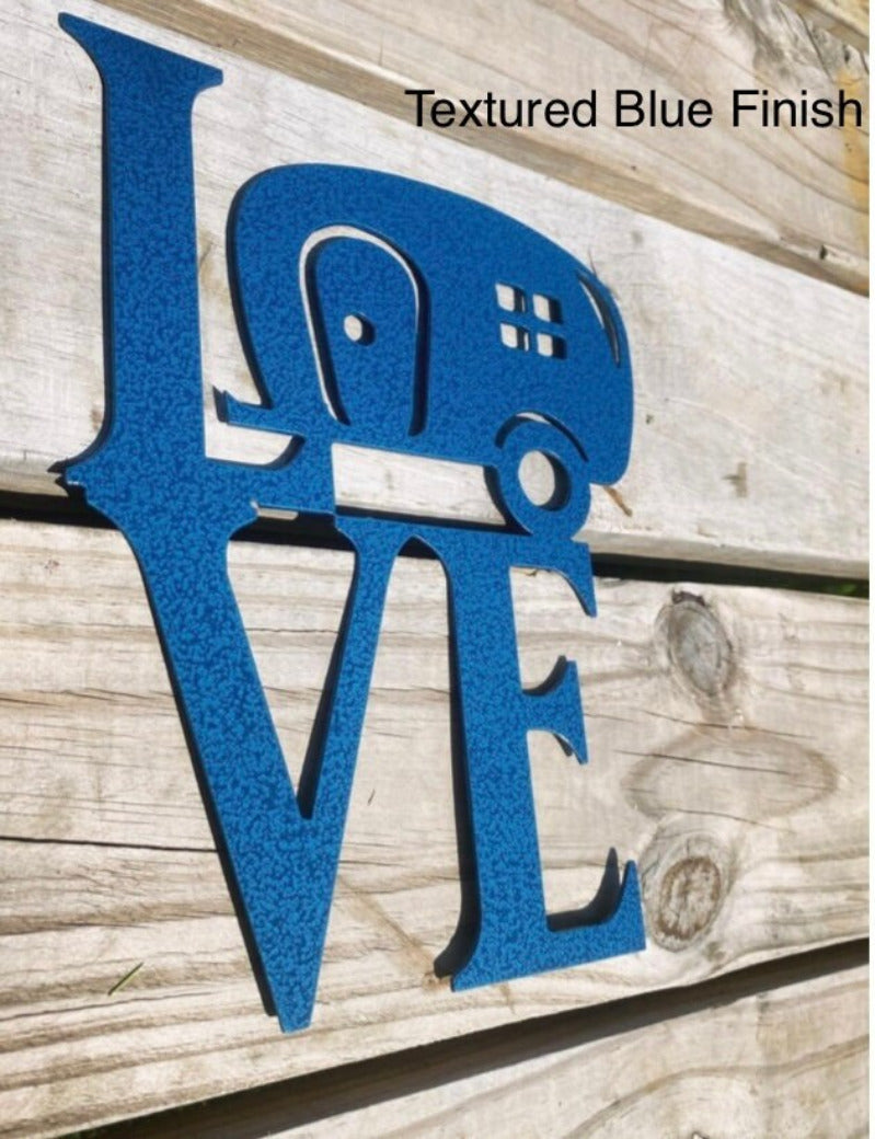 Love Camping Metal Sign - Camper Sign - Metal Camper Decor - RV Decor - Metal Camper Wall Art - Gift For Camper - Christmas Gift - Camper