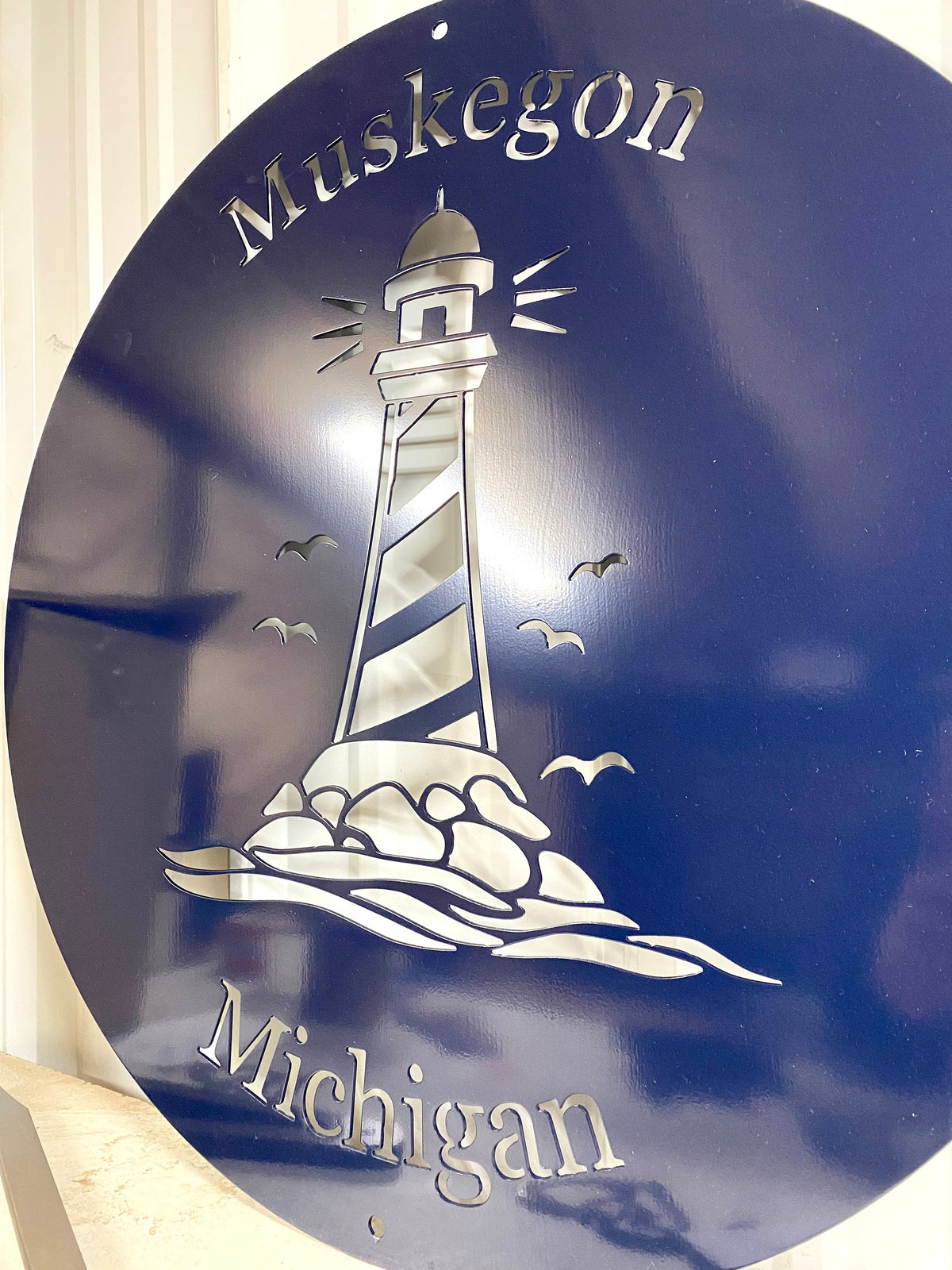 Lighthousecu Sign In Lighthouse Personalized Sign - American Aftermarkets Metalworks