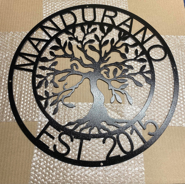 Personalized Tree Of Life - American Aftermarkets Metalworks