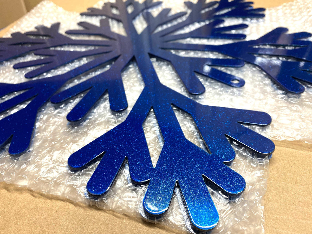 Metal Paper Fasteners – Snowflakes – Pewter