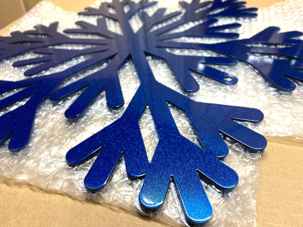 Metal Snowflake Sign - American Aftermarkets Metalworks