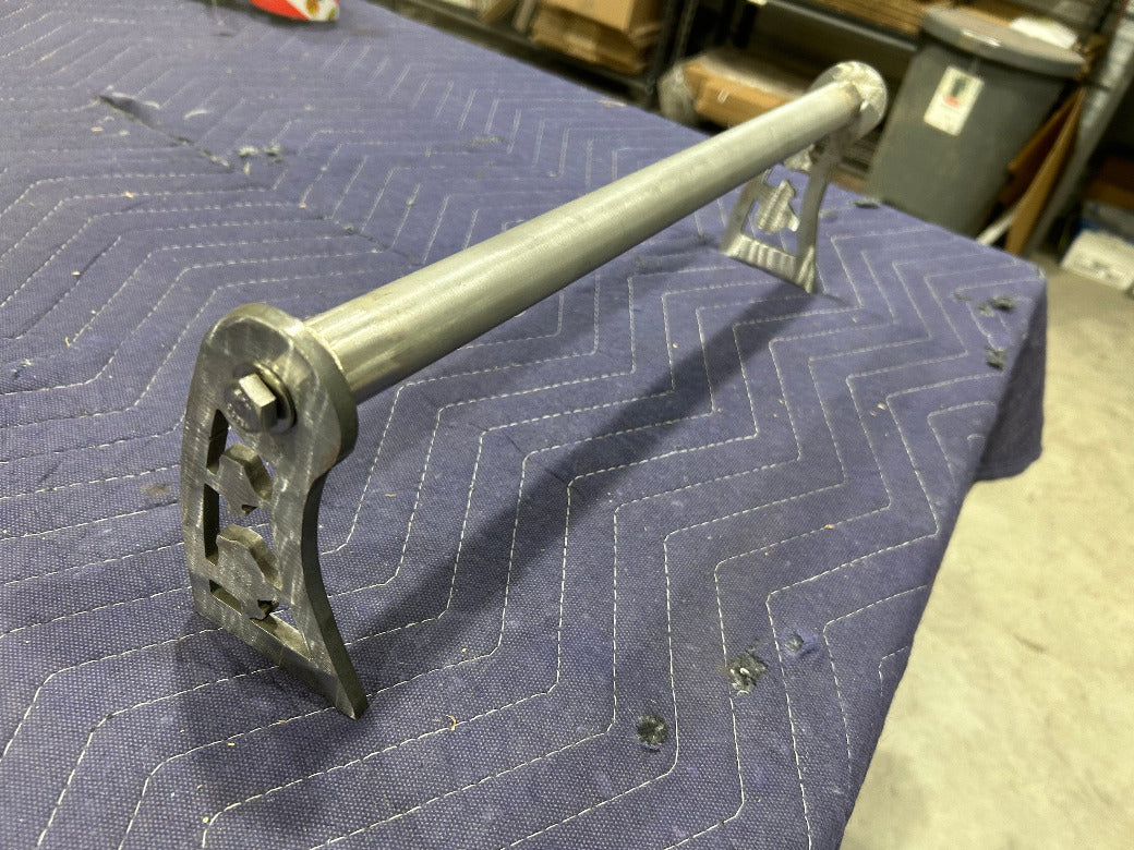 BBQ Smoker Handle - Stainless Steel Pipe Swivel Handle - Weld On Handle - Texas BBQ Grill - Grill Handle - Cook Chamber Weld On Handle