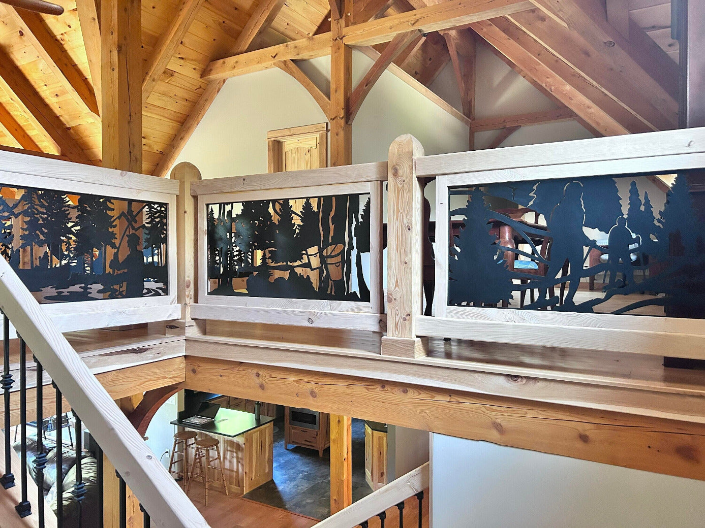 Metal Panel Design Railing Decorative Metal Railing Panels & Inserts - American Aftermarkets ...