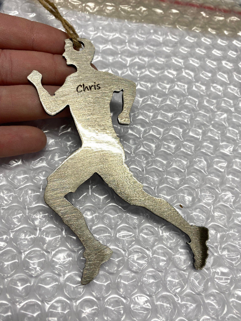 Runner Man Ornament